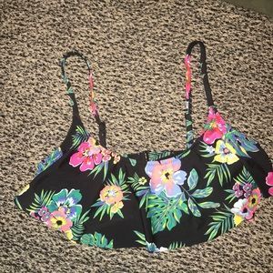 Old Navy swimsuit top Large NWT Floral